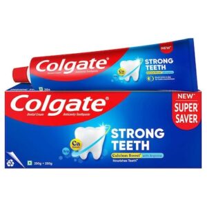 Colgate Strong Teeth Saver Pack Toothpaste 250 g (Pack of 2)