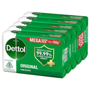 Dettol Original Soap 150 g (Pack of 5)