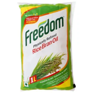 Freedom Physically Refined Rice Bran Oil 1 L