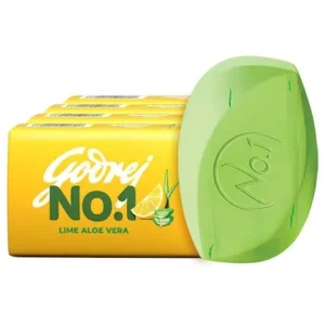 Godrej No.1 Lime and Aloe Vera Soap 150 g (Pack of 4)