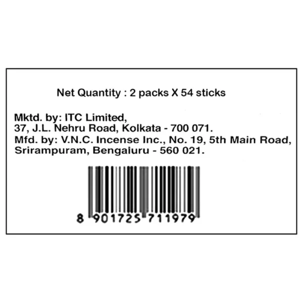 Mangaldeep Mogra Ziplock Agarbatti 108 pcs - Image 4