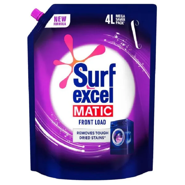 Surf Excel Matic Front Load Liquid Detergent 4 L