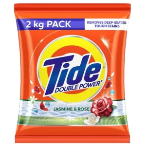 Tide Plus Double Power Jasmine & Rose Detergent Powder 2 kg
