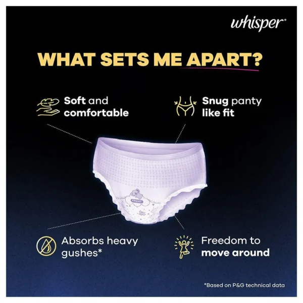 Whisper Period Panty Pack of 6 - Image 9