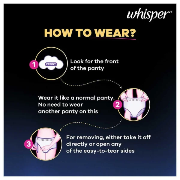 Whisper Period Panty Pack of 6 - Image 10